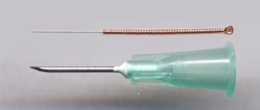 acupuncture needle dry needle compared to blood draw needle